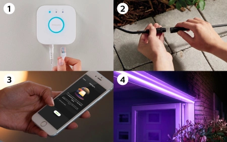 Philips HUE Outdoor Strip LED 5m im Freien ZigBee + Bluetooth 8718699709853