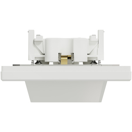 Doppel-SCHUKO-Steckdose 2x 2P+E mit SCHNEIDER ASFORA-Rahmen