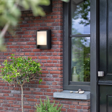 Gartenleuchte LED Wandleuchte ARBOR myGarden 3,8W 3000K IP44 Rechteckig Anthrazit PHILIPS