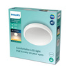 Plafond LED-Anbauleuchte DORIS 6W 2700K IP44 22cm Weiß PHILIPS