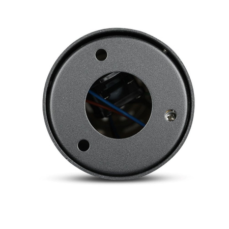 Gartenlampenmast GU10 IP54 80CM rund mattschwarz VT-7618 V-TAC