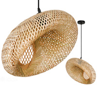 Bambus E27 Boho Bemidi Kobi Dekorative Hängelampe