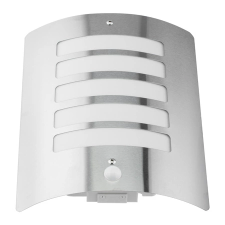 Gartenwandleuchte E27 LUGO Stahlfassadenwandleuchte PIR-Sensor