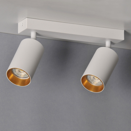 Streifenleuchte Decken- und Wandleuchte LED 2 xGU10 MARIBEL Weiß GOLDLUX (Polux)