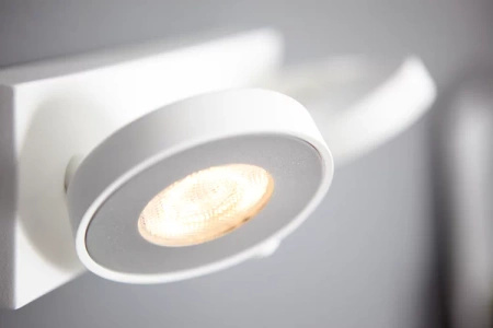 LED-Deckenleuchte 2x 4.5W 2700K Dimmbar CLOCKWORK Moving White PHILIPS