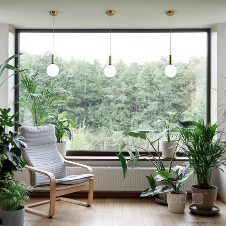 Dekorative Hängeleuchte Überhang G9 Gold Elegance Kobi