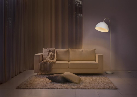 Dekorative Stehleuchte Stehend E27 Weiß Dimmbar Dekor Ledvance