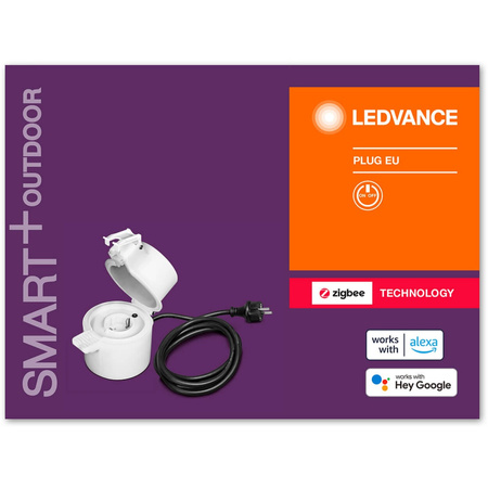 Smart Outdoor EU Steckdose 230V 3680W 16A LEDVANCE SMART+ ZigBee mit Kabel