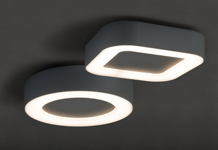 Outdoor-Decken-Gartenleuchte PUEBLA LED 9513 IP54 12W 3000K Decke Graphit Nowodvorski