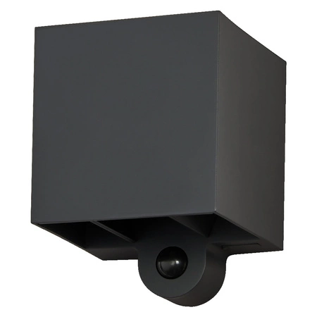 LED-Wandleuchte für den Außenbereich 2.5W 180lm 3000K IP54 Grau mit Bewegungs- und Dämmerungssensor Endura Ledvance