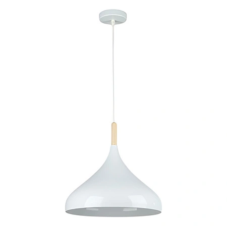 Masterled E27 Weiß Braun Miko Hängelampe