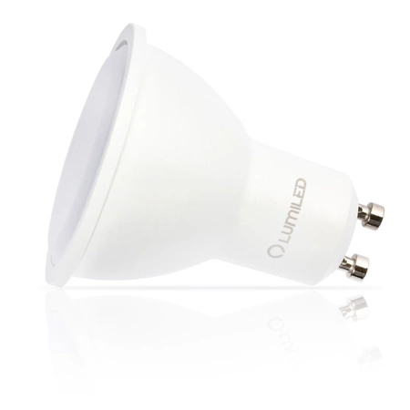 Einbaustrahler GU10, MR16 HALOGEN Quadrat beweglich Schwarz CASSIO+LED Lampen GU10, 6W=60W 580lm warm LUMILED