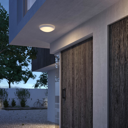 LED-Außendecken-Gartenleuchte DORIS myGarden 6W 2700K IP54 Wandleuchte Weiß PHILIPS