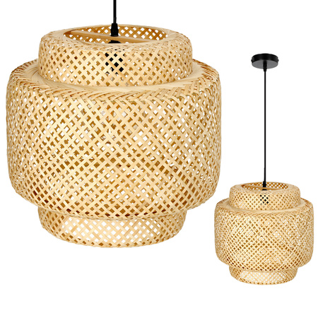 Bambus E27 Boho Bonn Kobi Dekorative Hängelampe