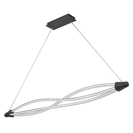 Dekorative LED Decke Pendelleuchte 22W 2400lm 3000K Warm Dimmbar Überhang Grau Dekor Ledvance