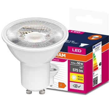 GU10 LED Leuchtmittel 6,9W = 50W 575lm 3000K Warm 120° OSRAM Value