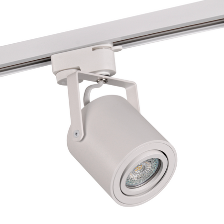 Stromschienen-Kit 1-Phasen-Schiene + 3x GU10 Reflektor Weiß MINOR Sanico Goldlux
