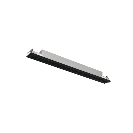 LED-Deckenleuchte 18W 50cm 2150lm 3500K Warm 60° Bündig montiert Schwarz Kanlux