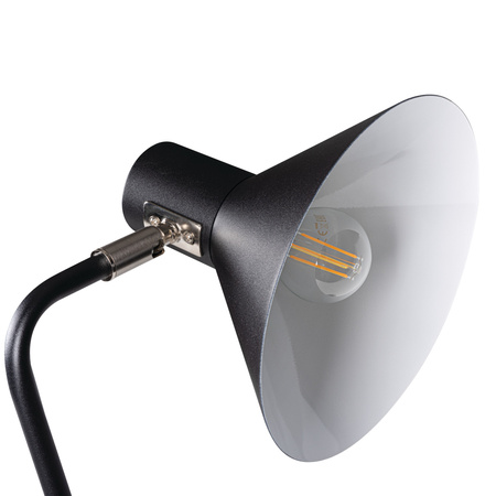 NEDIA E14 Schreibtischlampe Schwarz KANLUX