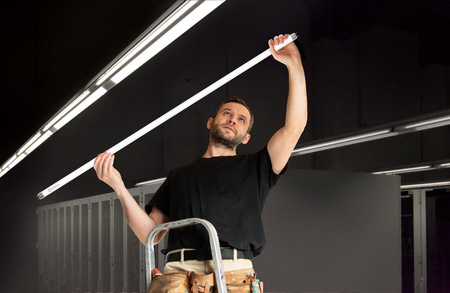 LED-Leuchtstoffröhre G5 T5 26W 4000lm 6500K Kalt 180° 145cm Ledvance