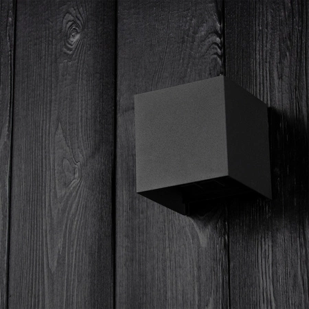 Gartenlampe LED-Wandlampe G9 Außenleuchte Schwarz oben/unten mit einstellbarem Beleuchtungswinkel Kira