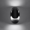 LED TEAR G9Wandleuchte Top Oval Schwarz SOLLUX