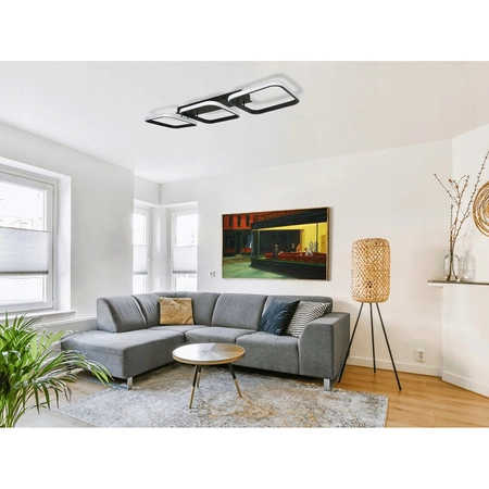 LED Kronleuchter Deckenleuchte 33W NEBULA CANIS Schwarz