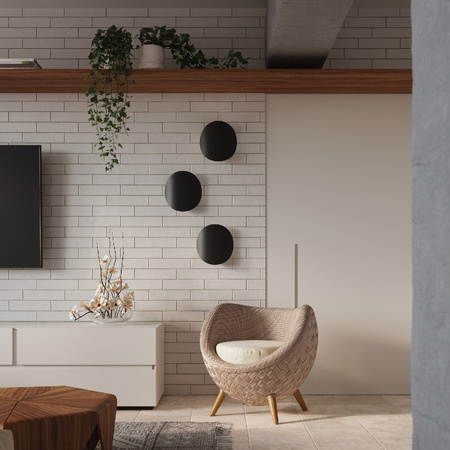 LED SENSES 2xG9Wandleuchte Oval schwarz SOLLUX