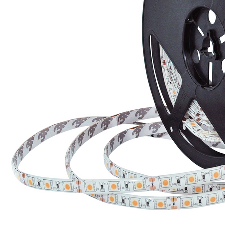 LED-Streifen 28W 2750lm 3000K Warm 120° Weiß IP65 Dimmbar 12V Sanico Goldlux