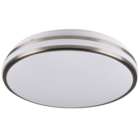 ORBIT 40 Deckenleuchte LED-Deckenleuchte 24W GOLDLUX (ehemals Polux) NICKEL 2600lm 4000K