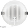 LED-Einbauleuchte 25W 2250lm IP44 3000K warmes Downlight 21,5 cm rund LEDVANCE