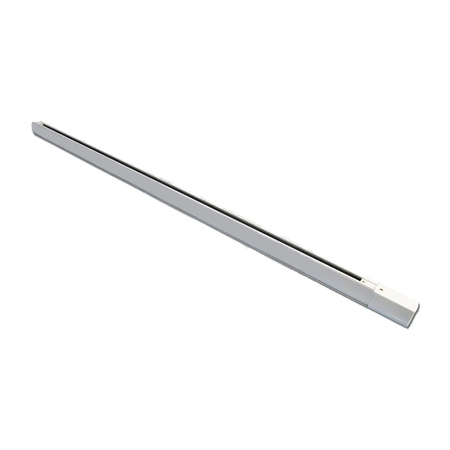 Stromschiene weiße Dreiphasen-Aluminiumschiene für Stromschienenstrahler 100 cm