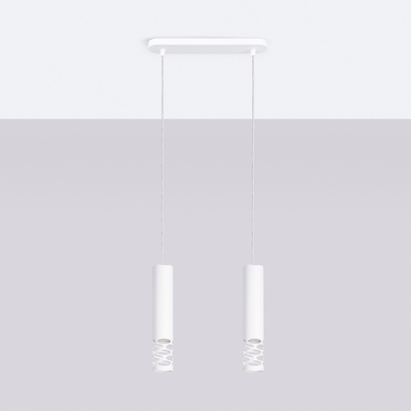 Hängelampe 2x GU10 Weiß LIRO Ocean Green SL.1692 Sollux