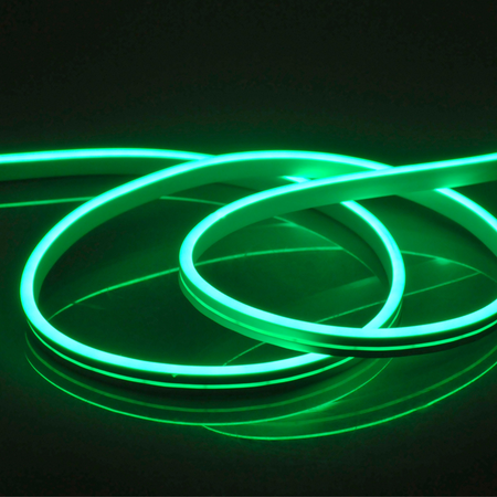 NEON Strip Flexibler LED Streifen 24V 30W Grün IP65 12mm 5m