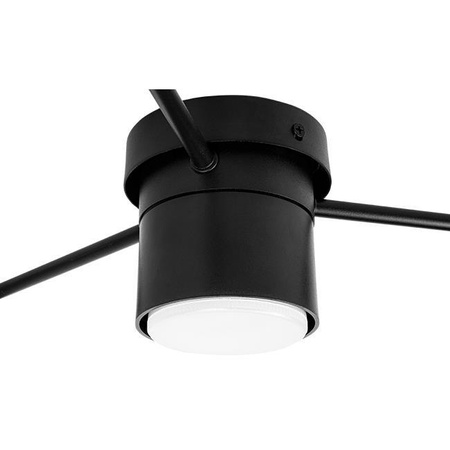 Kronleuchter Deckenleuchte Pendelleuchte Dekorativ 4x GX53 Schwarz Guliver Masterled