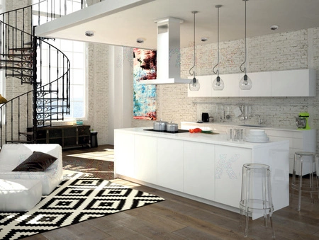 Halogen-Deckenleuchte ELNIS L MR16 GU10Weiß Kanlux