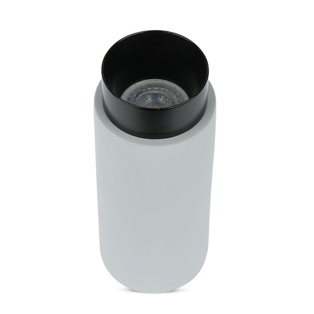 Spot-Deckenleuchte GU10 rund grau/schwarz VT-865 V-TAC – 5 Jahre Garantie