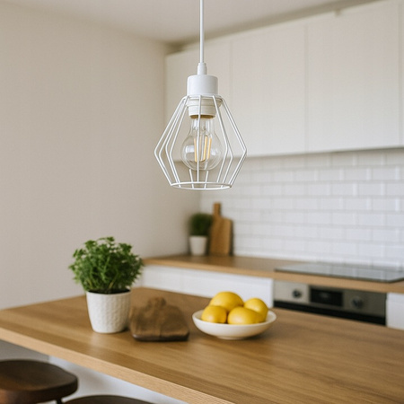 Masterled E27 Weiß Otto Decke Pendelleuchte