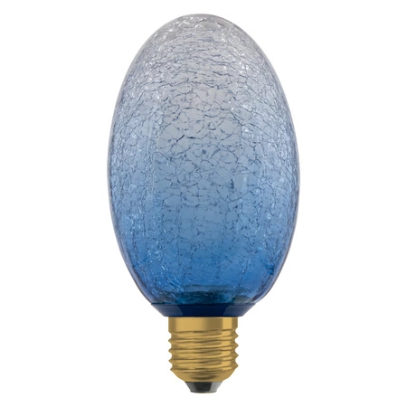 LED-Lampe E27 Oval Frost 3.5W 300lm 2700K Warm Dekorativ Blau Osram