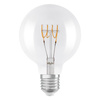 Dekorative LED-Glühbirne G95 Sphere E27 4.8W = 40W 470lm 2700K Warm 320° Filament Dimmbar Vintage 1906 Osram