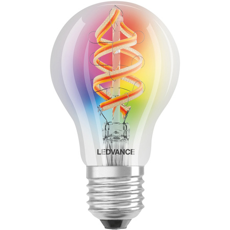 E27 A60 LED Lampen 4,5W = 30W 2700K Warm RGB 300lm 300° LEDVANCE SMART+ WIFI Filament Dimmbar