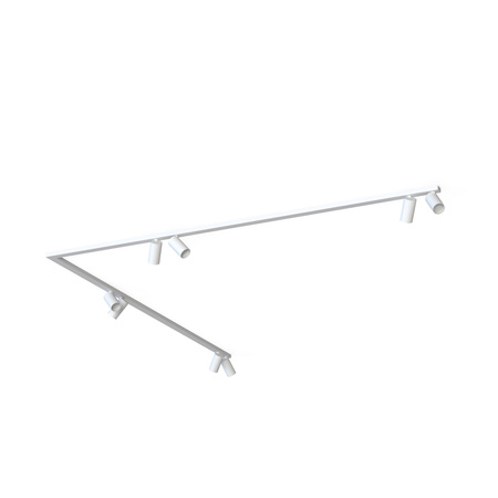 MONO CORNER VIII 7753 Nowodvorski Weiß 8xGU10 Aufputz-Eckleiste 2x200cm Modern