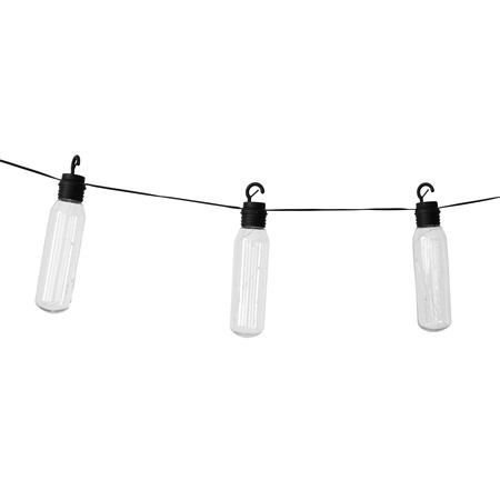 Solar Garten Girlande 10x LED Lichterkette Dekorative Kugeln 3.8m Warm