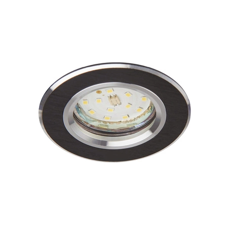 Flush-mounted GU10 Halogen Einbaustrahler Schwarz Rund Kobi