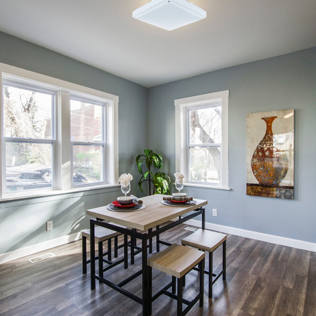 Plafond LED-Decken-Wandleuchte Quadratisch 24W 4000K 33cm IP44