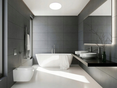 LED-Deckenleuchte Wandleuchte rund 12W 840lm 4000K IP44