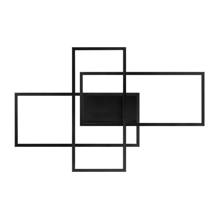 LED-Kronleuchter Deckenleuchte 72W CCT GALAXIS ORION Schwarz + Controller Fernbedienung