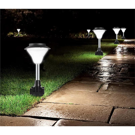 LED Solar Garten Lampe angetriebener Pfosten Ornamental IP44 Laterne 3in1