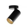 MONO I 7763 Nowodvorski Schwarz-Gold GU10 Anbaustrahler Reflektor Moderne Deckenleuchte