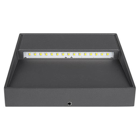 Gartenlampe LED Wandleuchte SANTIEGO 4W IP54 4000K Quadratisch